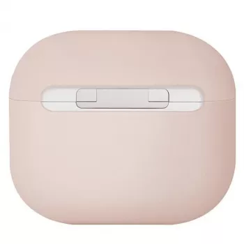 UNIQ Lino silikoninis dėklas Apple AirPods 3 kartos ausinėms - rožinės spalvos