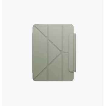 UNIQ Camden Lite Folio dėklas Apple iPad 11 A16 (2025) / iPad 10.9 10 kartos (2022), žalias