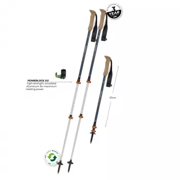 Komperdell Ridgehiker Zero trekking lazda - tamsiai safyro spalvos