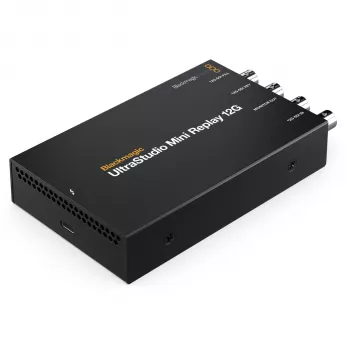 Blackmagic Design UltraStudio Mini Replay 12G – 12G-SDI ir HDMI 2.0 fiksavimo ir atkūrimo įrenginys, Thunderbolt 3, 4Kp60, HDR, maitinamas iš magistralės