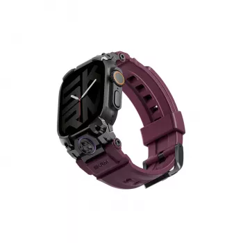 Skinarma Talon dirželis Apple Watch Ultra 49mm – bordo spalvos