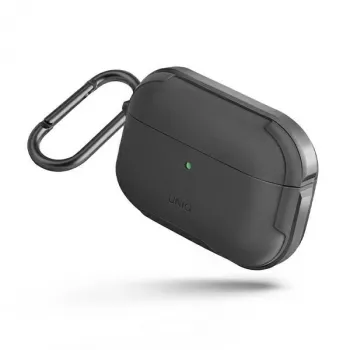 UNIQ Valencia antimikrobinis dangtelis AirPods Pro - ginklų pilkumo spalvos
