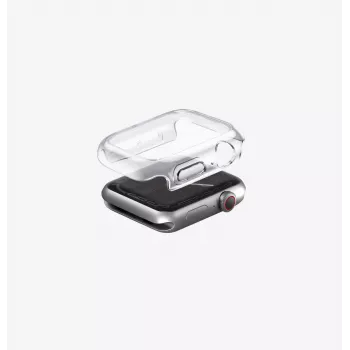 UNIQ Garde Clear Hybrid dėklas, skirtas Apple Watch Series 7/8/9 41mm