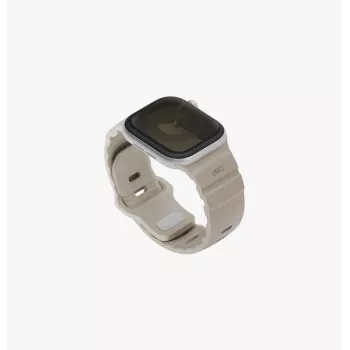 UNIQ Alton silikoninis Apple Watch dirželis 42/41/40 mm, smiltainio spalvos