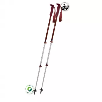 Komperdell Trailmaster Zero Compact laipynimo lazdos - Malbec
