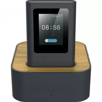 Strong HOPI-5G-D6 5G lauko maršrutizatorius su Wi-Fi 6 AX1800, IP67, PoE, dvejų juostų, 2x Gigabit Ethernet, Nano-SIM