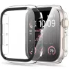 Tech-Protect Defense360 Apple Watch 44mm (Series 4/5/6/SE) dėklas – pilna apsauga su grūdinto stiklo ekrano apsauga, juoda