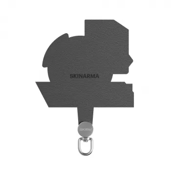 SKINARMA Ekho Universal Lanyard Adapter Patch pilkas