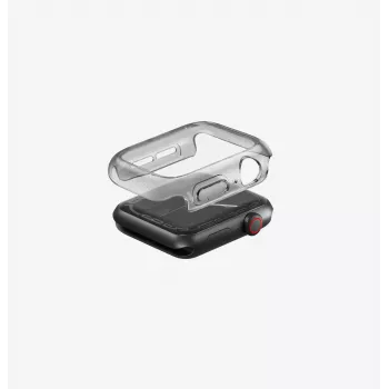 UNIQ Garde Bumper dėklas, skirtas Apple Watch 44mm Series 4/5/6/SE, Smoke