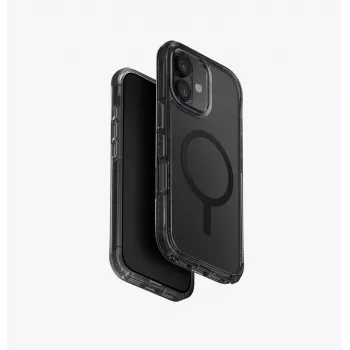 UNIQ Combat iPhone 17 dėklas su MagClick įkrovimu - juodas