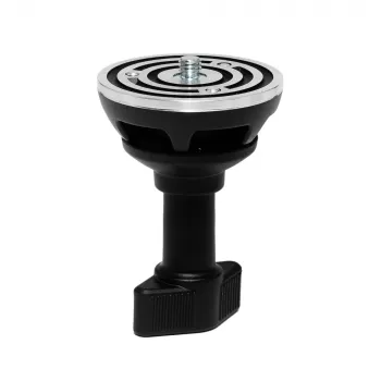 Manfrotto 520BALLSHX 75 mm pusrutulio lyginimo įtaisas su trumpa rankena trikojo niveliavimui