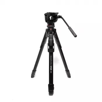 Manfrotto MKONEVA-500X hibridinė foto-video galvutė, 5 sekcijų aliuminio kojos, užveržimo fiksatoriai, greitoji kolona, nešiojimo krepšys