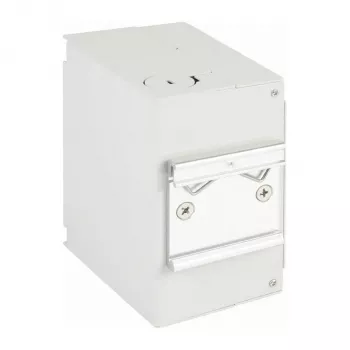 EFB DIN Rail šviesolaidžio paskirstymo dėžutė OM4 6x LC-Duplex movomis be pigtailų