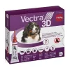 Ceva Vectra 3D Spot-On tirpalas labai dideliems šunims virš 40 kg, 3 pipetės, po 8,0 ml