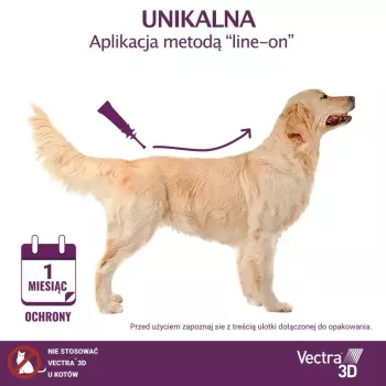 Ceva Vectra 3D 4-10 kg šunims lašai ant odos (3 pipetės) – blusų, erkių ir uodų repelentas
