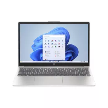 HP 15-fd0064nx 15,6 colio FHD nešiojamasis kompiuteris - Intel Core i3-1315U, 8GB RAM, 256GB SSD, Windows 11 Home, sidabrinis