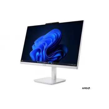 Lenovo A105 24 23,8 colio FHD All-in-One kompiuteris - AMD Ryzen 5, 16GB RAM, 512GB SSD, Radeon 610M, Windows 11 Home, Cloud Grey