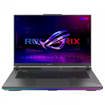 ASUS ROG Strix G16 G614PP-RV031W žaidimų nešiojamas kompiuteris, 16 colių WUXGA IPS 165Hz, AMD Ryzen 9 8940HX, 16GB DDR5, 1TB SSD, GeForce RTX 5070 8GB, Windows 11 Home, vokiška QWERTZ klaviatūra