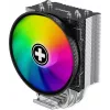 Xilence M404PRO.ARGB procesoriaus aušintuvas - 120 mm PWM ventiliatorius, 4 šilumos vamzdeliai, ARGB apšvietimas, Intel/AMD multisocket