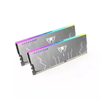 Patriot Viper Venom RGB 32GB (2x16GB) DDR5-6000 CL28 AMD EXPO dviejų modulių rinkinys, juoda
