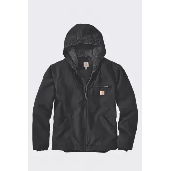 Carhartt vyriška skalbyta drobinė striukė su Sherpa pamušalu