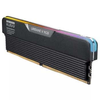 32GB KLEVV (16GBx2) Urban V RGB 6000 CL28 juoda