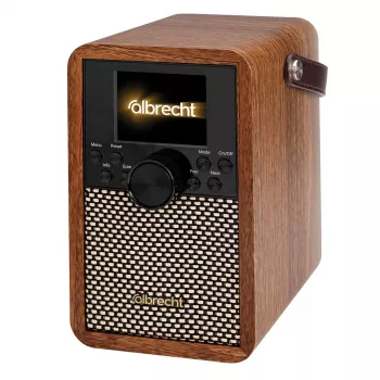 Albrecht DR 710 DAB+/FM radijo imtuvas su ASA ir įmontuota baterija