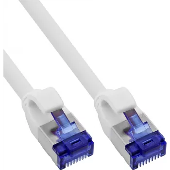InLine® Slim Cat.6A S/FTP LSZH 0,30 m baltas laidų rinkinys (150 vnt.)