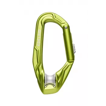 EDELRID Axiom slider-oasis užrakinamas karabinas – modifikuota D forma, Keylock, 23 kN