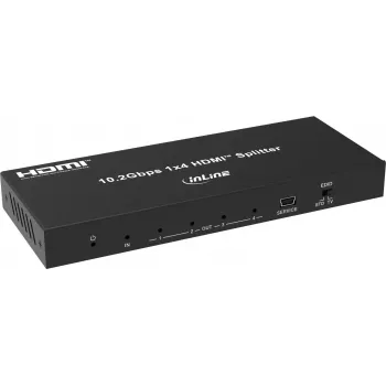 InLine® vaizdo skirstytuvas, 1x4, HDMI 4K/30Hz (57887B)