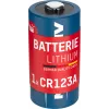 ANSMANN 1510-0072 CR123A ličio baterija – 3V 1600mAh, didelės energijos tankis, 10 metų galiojimo laikas (didmeninė pakuotė)