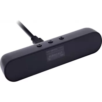 InLine® Bluetooth 5.4 garso siųstuvas su OLED ekranu, 3,5 mm lizdu ir Toslink įvestimi