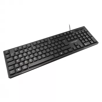 LC-Power LC-KEY-903DE biuro klaviatūra, USB, juoda, vokiškas išdėstymas