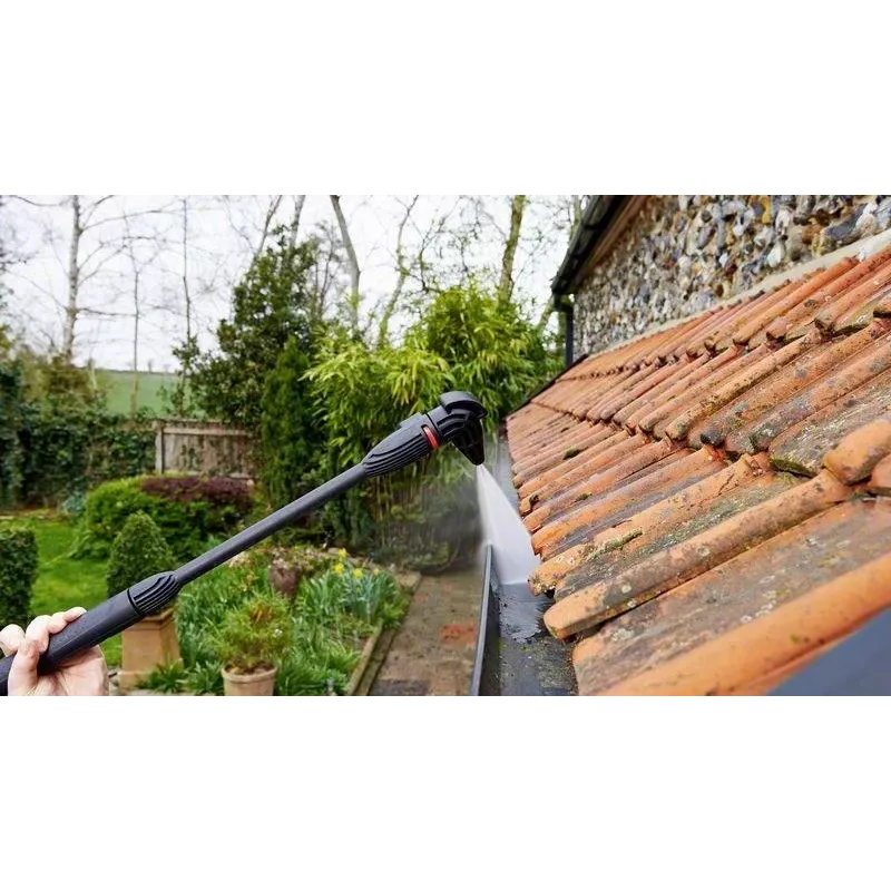 Bosch Home and Car Cleaning Kit, skirtas Aquatak slėginiams plautuvams - minkštas šepetys, 90° antgalis, 6m prailginimo žarna