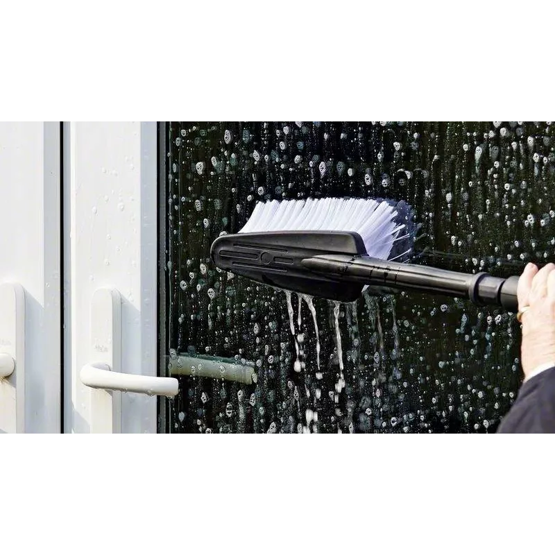 Bosch Home and Car Cleaning Kit, skirtas Aquatak slėginiams plautuvams - minkštas šepetys, 90° antgalis, 6m prailginimo žarna