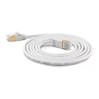 WANTEC 7113 Cat6a S/FTP trumpasis jungiamasis kabelis 0,1 m