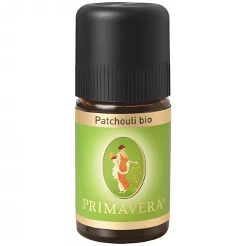 PRIMAVERA ekologiškas pačiulio eterinis aliejus 5 ml - 100% grynas ir natūralus, garų distiliuotas, žemiškas aromatas
