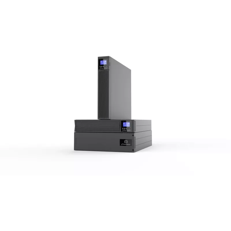 PowerWalker VFI 6000 ICT IoT 6000 VA 5400 W Online dvigubos konversijos UPS su IoT moduliu, torius/rack 3U