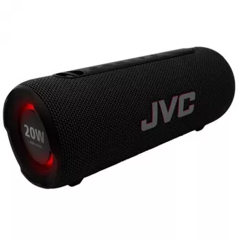 AKAI JVC XS-E325B nešiojamas Bluetooth garsiakalbis, juodas, 5W, IPX6, TWS, USB-C, 10h grojimo