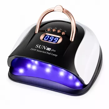 EXTRALINK Stay Beauty C4 UV LED nagų lempa 256 W hibridiniams geliams