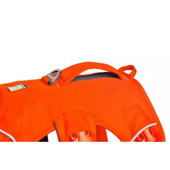 Ruffwear Web Master daugiafunkcis atraminis šunų pakinktai, ryškiai oranžiniai, M dydis