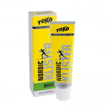 Toko Nordic Base Klister Green – lygaus ir transformuoto sniego sukibimo vaškas, -10°C iki -2°C, 60g tūbelė