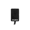 Zalman ZM-4PALC ARGB valdiklis – 4 prievadų adresuojamas RGB hub su magnetiniu tvirtinimu