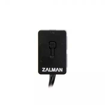 Zalman ZM-4PALC ARGB valdiklis – 4 prievadų adresuojamas RGB hub su magnetiniu tvirtinimu