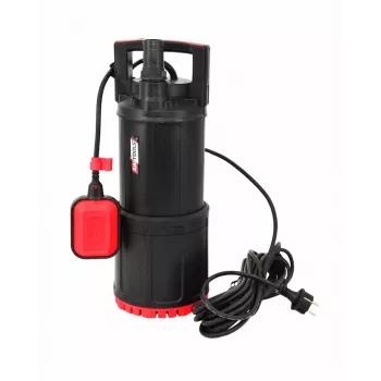 AWTOOLS AW Clean Water Pump 1200W povandeninis drenažinis siurblys su plūdiniu jungikliu, 14000 l/h, 10,5 m pakėlimo aukštis, nerūdijantis plienas, 10 m kabelis