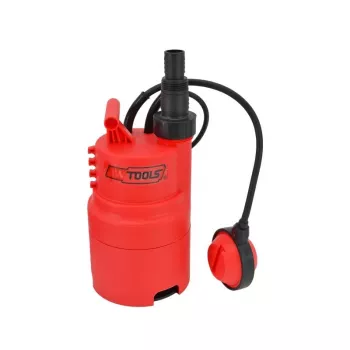 AWTOOLS AW85000 povandeninis purvinų vandenų siurblys 750W 12500L/h 8m pakėlimo aukštis su plūdiniu jungikliu ir daugiafunkciu adapteriu
