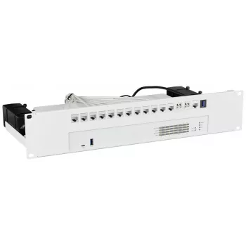 Rackmount IT 1U Rack montavimo rinkinys, skirtas Sophos XGS 87/107/116/126/136, juodas