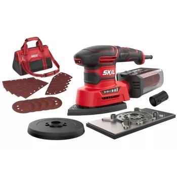 SKIL Multipurpose Sander 7280 DA 250W su stačiakampiu ir trikampiu pagrindu