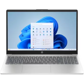 HP 15-fc1131ng 15,6 colio FHD nešiojamas kompiuteris - AMD Ryzen 3 7320U, 8GB RAM, 512GB SSD, Windows 11 Home, natūralaus sidabro spalvos