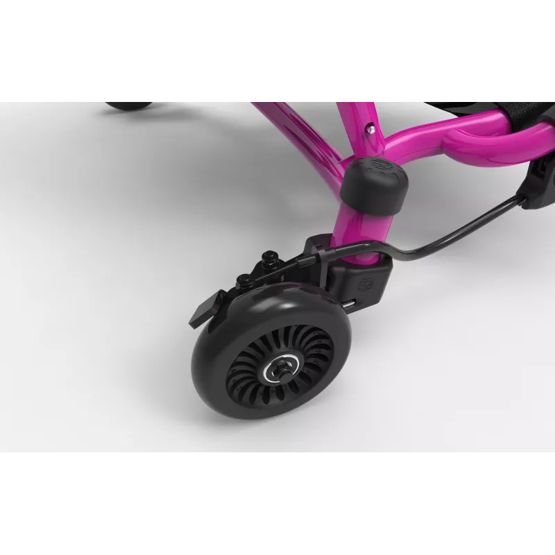 EzyRoller Drifter X driftinis kartingas su kojų pavara, 4–12 m., rožinis